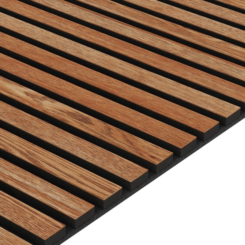 Pannello acustico impiallacciato naturale - Sapelli - 60x240cm (Klemp) - Pannelli fonoassorbenti Pannello acustico impiallacciato naturale - Sapelli - 60x240cm (Klemp) - Pannelli fonoassorbenti
