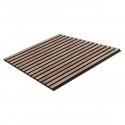 Panneau acoustique plaqué 3D - Noyer américain (Klemp) Panneau acoustique plaqué 3D - Noyer américain (Klemp)