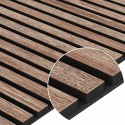 Panneau acoustique plaqué 3D - Noyer américain (Klemp) Panneau acoustique plaqué 3D - Noyer américain (Klemp)