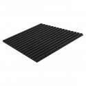 Pannello acustico impiallacciato in 3D - Rovere nero (Klemp) Pannello acustico impiallacciato in 3D - Rovere nero (Klemp)