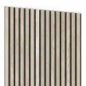 3D-furnierte Akustikplatte - Gebleichtes Eichenholz (Klemp) 3D-furnierte Akustikplatte - Gebleichtes Eichenholz (Klemp)