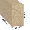 Listones para pintar Mini – listón MDF 16x30 (31 piezas) (Klemp) Listones para pintar Mini – listón MDF 16x30 (31 piezas) (Klemp)