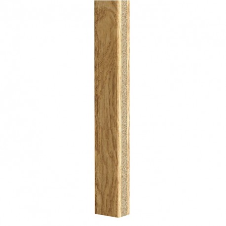 Lamele MDF Mini 16x30 - Fornir dębowy surowy - 31 sztuk - Typ U (Klemp) Lamele MDF Mini 16x30 - Fornir dębowy surowy - 31 sztuk - Typ U (Klemp)