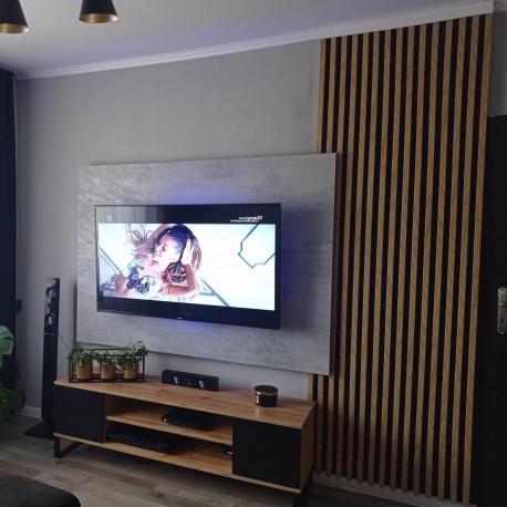Lamele MDF Mini 16x30 - Fornir dębowy surowy - 31 sztuk - Typ U (Klemp) Lamele MDF Mini 16x30 - Fornir dębowy surowy - 31 sztuk - Typ U (Klemp)