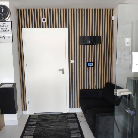 Lamele MDF Mini 16x30 - Fornir dębowy surowy - 31 sztuk - Typ U (Klemp) Lamele MDF Mini 16x30 - Fornir dębowy surowy - 31 sztuk - Typ U (Klemp)