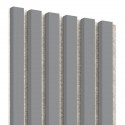Lamellenleisten aus MDF auf Filz 275 x 30 cm Grau/Beige (Klemp) Lamellenleisten aus MDF auf Filz 275 x 30 cm Grau/Beige (Klemp)