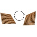 3D panels on felt Oak veneer raw - type C (Klemp) 3D panels on felt Oak veneer raw - type C (Klemp)