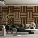 3D panels on felt Oak veneer raw - type C (Klemp) 3D panels on felt Oak veneer raw - type C (Klemp)