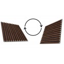 3D panels on felt Walnut (Klemp) 3D panels on felt Walnut (Klemp)