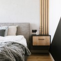 Lamele MDF na płycie HDF 30x275 cm - Dąb sonoma/Biały (Klemp) Lamele MDF na płycie HDF 30x275 cm - Dąb sonoma/Biały (Klemp)