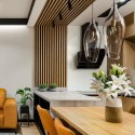 Laths on HDF board 30x275 cm Wotan oak/White (Klemp) Laths on HDF board 30x275 cm Wotan oak/White (Klemp)