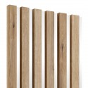 Doghe su pannello HDF 30x275 cm Rovere artigianale/Bianco (Klemp) Doghe su pannello HDF 30x275 cm Rovere artigianale/Bianco (Klemp)