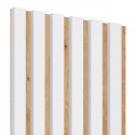 Doghe su pannello HDF 30x275 cm Tappetino bianco (Klemp) Doghe su pannello HDF 30x275 cm Tappetino bianco (Klemp)