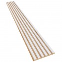 Doghe su pannello HDF 30x275 cm Tappetino bianco (Klemp) Doghe su pannello HDF 30x275 cm Tappetino bianco (Klemp)