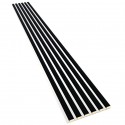 Doghe su pannello HDF 30x275 cm Tappetino nero/Bianco (Klemp) Doghe su pannello HDF 30x275 cm Tappetino nero/Bianco (Klemp)
