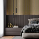 Lamele MDF na płycie HDF 30x275 cm - Czarny/Biały (Klemp) Lamele MDF na płycie HDF 30x275 cm - Czarny/Biały (Klemp)