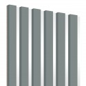 Latten op HDF-plaat 30x275 cm Khaki/Wit (Klemp) Latten op HDF-plaat 30x275 cm Khaki/Wit (Klemp)