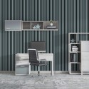Latten op HDF-plaat 30x275 cm Scandinavisch grijs/Wit (Klemp) Latten op HDF-plaat 30x275 cm Scandinavisch grijs/Wit (Klemp)
