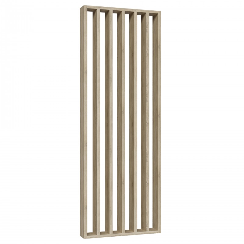 Free standing slat wall - Sonoma Oak - 22x70 (Klemp) - Room dividers Free standing slat wall - Sonoma Oak - 22x70 (Klemp) - Room dividers