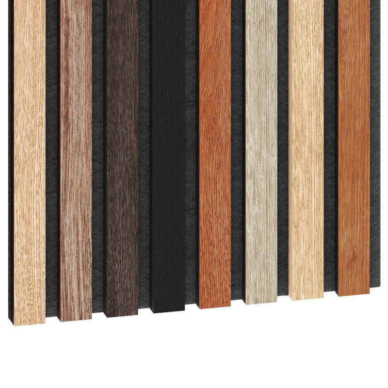 Acoustic panel natural veneer - Sample set (Klemp) - Acoustic wall panels Acoustic panel natural veneer - Sample set (Klemp) - Acoustic wall panels