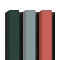 Lamele MDF na filcu - Unikolor - Wzornik (Klemp) Lamele MDF na filcu - Unikolor - Wzornik (Klemp)