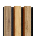 MDF laths on felt - Sample set - Oak (Klemp) MDF laths on felt - Sample set - Oak (Klemp)