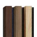 MDF laths on felt - Sample set - Oak (Klemp) MDF laths on felt - Sample set - Oak (Klemp)