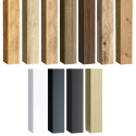 MDF Lamas Clásicas 30x40 - todos los colores - Conjunto de muestra (Klemp) MDF Lamas Clásicas 30x40 - todos los colores - Conjunto de muestra (Klemp)