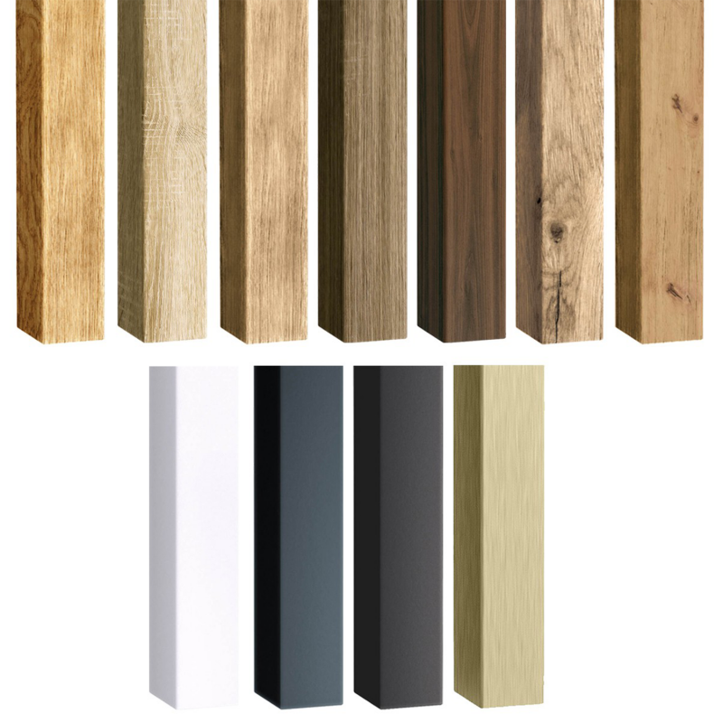 MDF Lamas Clásicas 30x40 - todos los colores - Conjunto de muestra (Klemp) - Lamas de MDF Classic MDF Lamas Clásicas 30x40 - todos los colores - Conjunto de muestra (Klemp) - Lamas de MDF Classic
