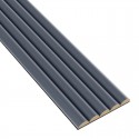 Riffelplatten aus MDF - Antraciet - 6 Stück (Klemp) Riffelplatten aus MDF - Antraciet - 6 Stück (Klemp)