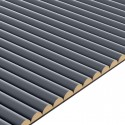Riffelplatten aus MDF - Antraciet - 6 Stück (Klemp) Riffelplatten aus MDF - Antraciet - 6 Stück (Klemp)