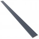 Riffelplatten aus MDF - Antraciet - 6 Stück (Klemp) Riffelplatten aus MDF - Antraciet - 6 Stück (Klemp)