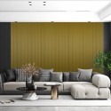 Reeded panels - Gold - 6 pieces (Klemp) Reeded panels - Gold - 6 pieces (Klemp)