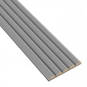 MDF panelen met groeven - Grijs - 6 stuk (Klemp) MDF panelen met groeven - Grijs - 6 stuk (Klemp)