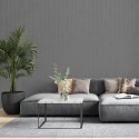 Reeded panels - Grey - 6 pieces (Klemp) Reeded panels - Grey - 6 pieces (Klemp)