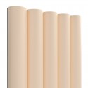 Reeded panels - Beige - 6 pieces (Klemp) Reeded panels - Beige - 6 pieces (Klemp)