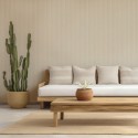 Reeded panels - Beige - 6 pieces (Klemp) Reeded panels - Beige - 6 pieces (Klemp)