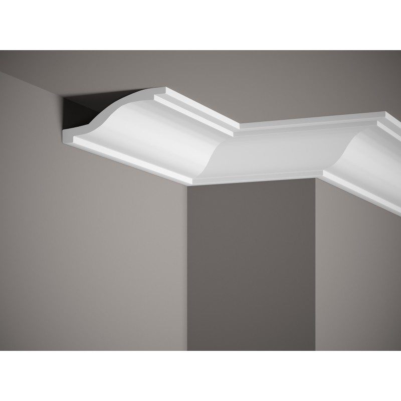Ceiling strip MDB127 (Klemp) - Smooth ceiling coving Ceiling strip MDB127 (Klemp) - Smooth ceiling coving