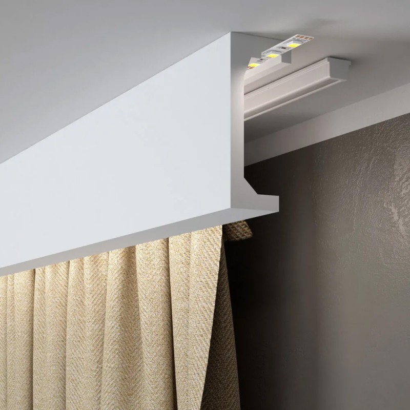 Curtain rail QL056T (Klemp) - Curtain coving Curtain rail QL056T (Klemp) - Curtain coving