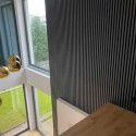 Listones de MDF independientes 10pc Estera negra - 30x60mm (Klemp)