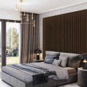 Listones de MDF independientes 10pc Nuez - 30x60mm (Klemp) Listones de MDF independientes 10pc Nuez - 30x60mm (Klemp)