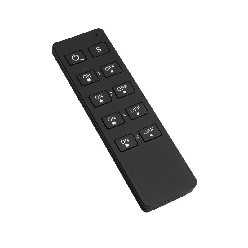 Mando a distancia para lámparas LED de cuatro zonas - RU4 (Klemp) - Accesorios LED Mando a distancia para lámparas LED de cuatro zonas - RU4 (Klemp) - Accesorios LED
