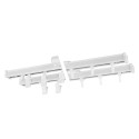 Aluminium double curtain track D250 (Klemp) Aluminium double curtain track D250 (Klemp)