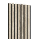 Panel akustyczny fornirowany - Dąb Bielony - 28x240cm (Klemp) Panel akustyczny fornirowany - Dąb Bielony - 28x240cm (Klemp)