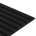 Akoestisch paneel naturel fineer - Zwart eiken - 60x280cm (Klemp) Akoestisch paneel naturel fineer - Zwart eiken - 60x280cm (Klemp)