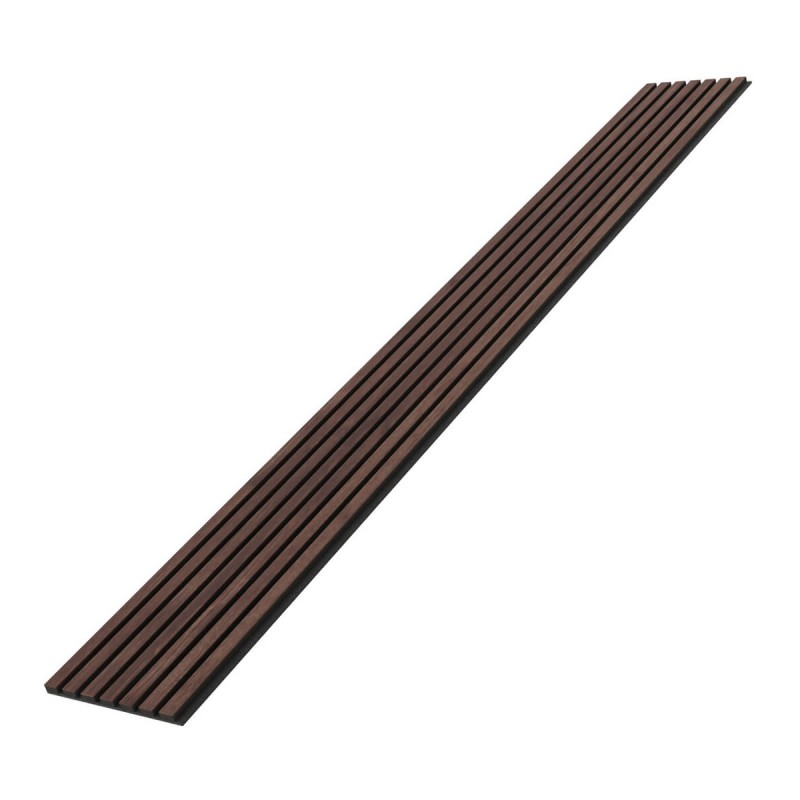 Pannello acustico impiallacciato naturale - Castagno - 28x240cm (Klemp) - Pannelli fonoassorbenti Pannello acustico impiallacciato naturale - Castagno - 28x240cm (Klemp) - Pannelli fonoassorbenti