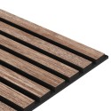 Akoestisch paneel naturel fineer - Amerikaanse walnoot - 28x240cm (Klemp) Akoestisch paneel naturel fineer - Amerikaanse walnoot - 28x240cm (Klemp)