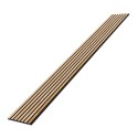 Acoustic panel natural veneer - Natural oak - 28x240cm (Klemp) Acoustic panel natural veneer - Natural oak - 28x240cm (Klemp)