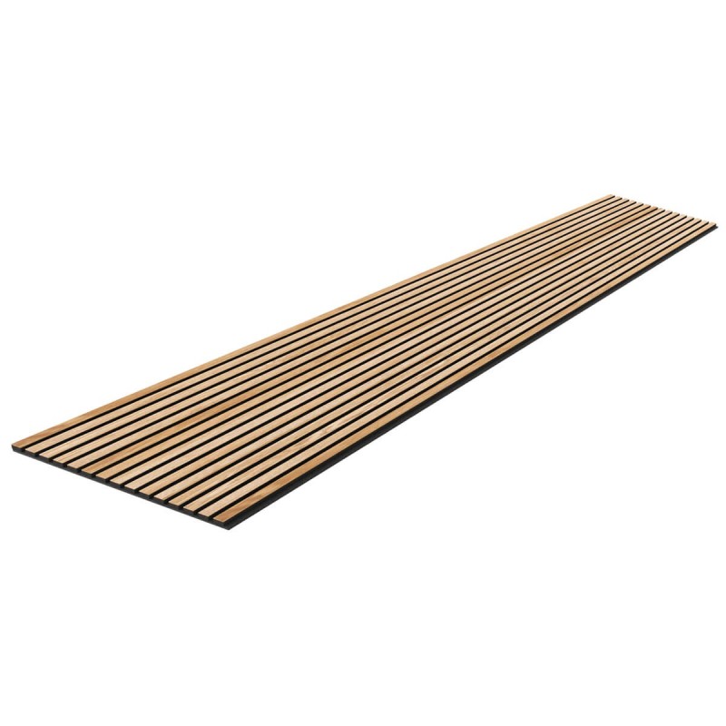 Akustikpaneel natur Furnier - Eiche Natur - 60x280cm (Klemp) - Akustikpaneele Akustikpaneel natur Furnier - Eiche Natur - 60x280cm (Klemp) - Akustikpaneele
