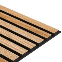 Akustikpaneel natur Furnier - Eiche Natur - 60x280cm (Klemp) Akustikpaneel natur Furnier - Eiche Natur - 60x280cm (Klemp)